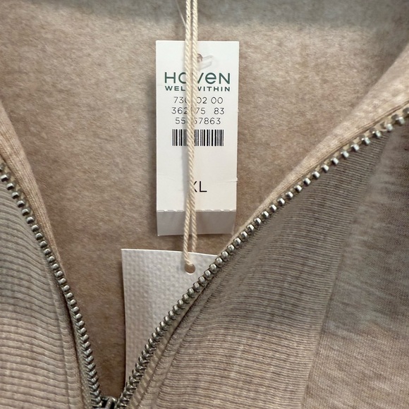 Haven Well Within Beige Knit Sweater XL - Picture 4 of 10